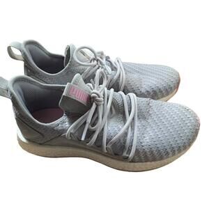 Puma Womens Nrgy Neko Gray Running Shoes Sneakers 19236003 Size 7​​